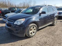 Salvage cars for sale from Copart Leroy, NY: 2015 Chevrolet Equinox LT