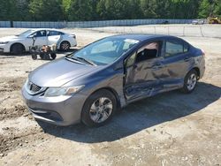 Salvage cars for sale at Gainesville, GA auction: 2014 Honda Civic LX