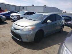 Salvage cars for sale at Vallejo, CA auction: 2014 Toyota Prius