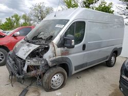 Salvage cars for sale at Bridgeton, MO auction: 2016 Dodge RAM Promaster 1500 1500 High