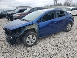 Salvage cars for sale at Wayland, MI auction: 2018 KIA Forte LX