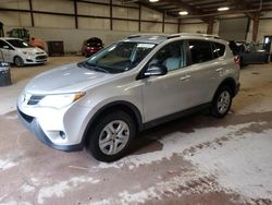 Salvage cars for sale at Lansing, MI auction: 2014 Toyota Rav4 LE