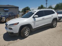 Salvage cars for sale from Copart Midway, FL: 2014 Jeep Cherokee Latitude