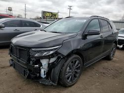Salvage cars for sale at Chicago Heights, IL auction: 2024 Chevrolet Equinox RS