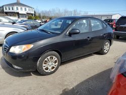 Salvage cars for sale at North Billerica, MA auction: 2010 Hyundai Elantra Blue