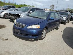 Toyota salvage cars for sale: 2008 Toyota Corolla CE