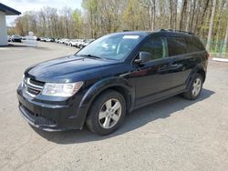 Salvage cars for sale at East Granby, CT auction: 2014 Dodge Journey SE