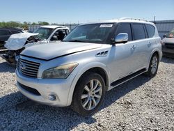 Salvage cars for sale from Copart Cahokia Heights, IL: 2012 Infiniti QX56