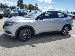 Salvage cars for sale from Copart Rancho Cucamonga, CA: 2019 Honda HR-V Sport