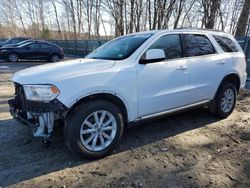 Salvage cars for sale from Copart Candia, NH: 2020 Dodge Durango SXT