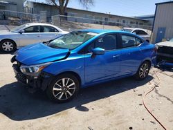 Salvage cars for sale from Copart Albuquerque, NM: 2021 Nissan Versa SV