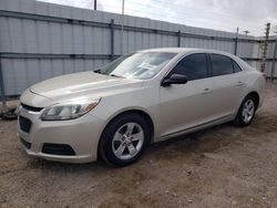 Salvage cars for sale from Copart Mercedes, TX: 2015 Chevrolet Malibu LS