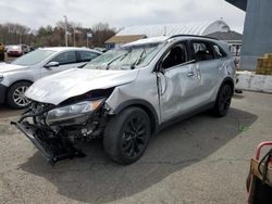 Salvage cars for sale at East Granby, CT auction: 2019 KIA Sorento LX