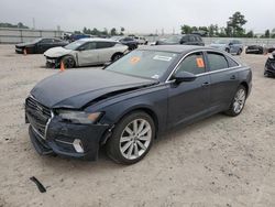 Salvage cars for sale from Copart Houston, TX: 2019 Audi A6 Premium