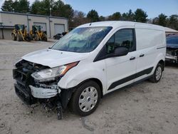 Salvage trucks for sale at Mendon, MA auction: 2019 Ford Transit Connect XL
