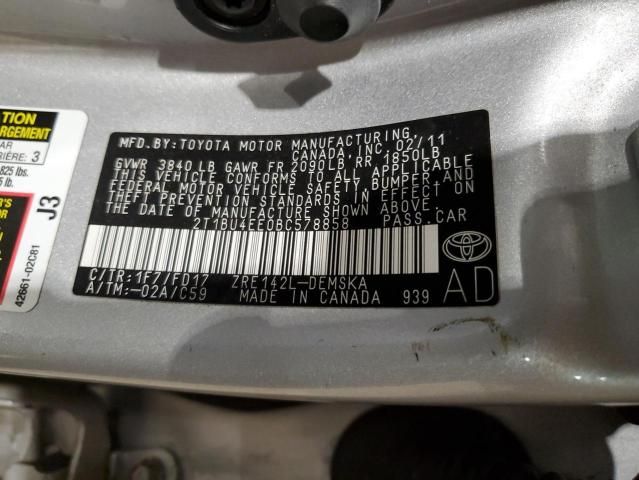 2011 Toyota Corolla Base