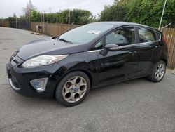 Salvage cars for sale at auction: 2012 Ford Fiesta SES