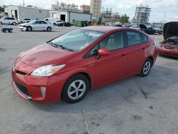 Salvage cars for sale from Copart New Orleans, LA: 2014 Toyota Prius