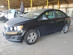 Chevrolet Sonic salvage cars for sale: 2012 Chevrolet Sonic LT