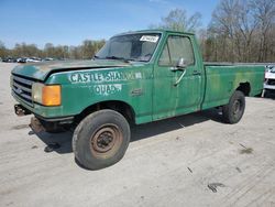 Salvage cars for sale at Ellwood City, PA auction: 1988 Ford F250