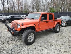 Salvage cars for sale from Copart Waldorf, MD: 2020 Jeep Gladiator Overland