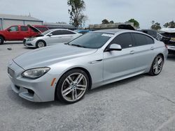 Salvage cars for sale from Copart Tulsa, OK: 2015 BMW 650 XI Gran Coupe