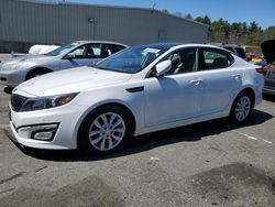 Salvage cars for sale from Copart Exeter, RI: 2015 KIA Optima EX