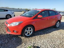 Salvage cars for sale from Copart Kansas City, KS: 2013 Ford Focus SE