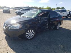 Salvage cars for sale at Sacramento, CA auction: 2016 Nissan Sentra S