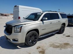 Vehiculos salvage en venta de Copart Houston, TX: 2017 GMC Yukon XL K1500 SLT