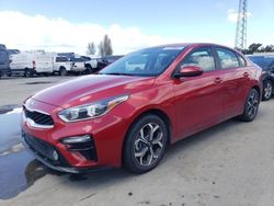 Salvage cars for sale from Copart Hayward, CA: 2021 KIA Forte FE