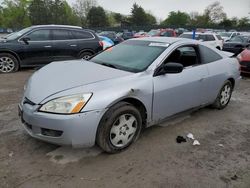 Salvage cars for sale from Copart Madisonville, TN: 2004 Honda Accord LX