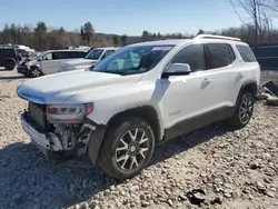 Salvage cars for sale at Candia, NH auction: 2020 GMC Acadia SLE