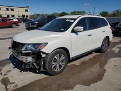 Salvage cars for sale at Wilmer, TX auction: 2017 Nissan Pathfinder S