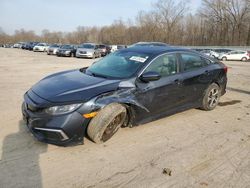 Salvage cars for sale at Ellwood City, PA auction: 2019 Honda Civic LX