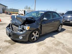 Salvage cars for sale from Copart Pekin, IL: 2016 Chevrolet Sonic LTZ