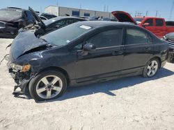 Salvage cars for sale from Copart Haslet, TX: 2007 Honda Civic EX