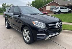 Salvage cars for sale at Grand Prairie, TX auction: 2018 Mercedes-Benz GLE 350