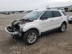 Salvage cars for sale from Copart Kansas City, KS: 2015 Ford Explorer XLT