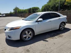 Salvage cars for sale at San Martin, CA auction: 2013 Acura TSX Tech