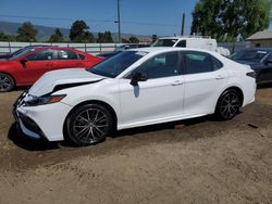 Salvage cars for sale at San Martin, CA auction: 2022 Toyota Camry SE