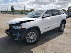 Salvage cars for sale from Copart Miami, FL: 2018 Jeep Grand Cherokee Laredo