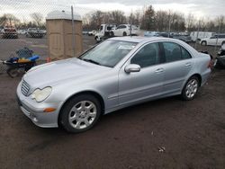 Salvage cars for sale from Copart Chalfont, PA: 2006 Mercedes-Benz C 280 4matic