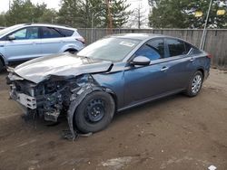 Salvage cars for sale at Denver, CO auction: 2020 Nissan Altima S