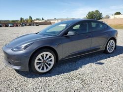 Salvage cars for sale from Copart Mentone, CA: 2022 Tesla Model 3