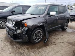 Jeep salvage cars for sale: 2017 Jeep Renegade Limited