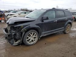 Vehiculos salvage en venta de Copart Davison, MI: 2014 Dodge Journey Limited