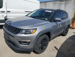 Jeep Compass salvage cars for sale: 2018 Jeep Compass Latitude