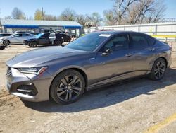Vehiculos salvage en venta de Copart Wichita, KS: 2021 Acura TLX Tech A