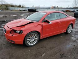 Salvage cars for sale from Copart Columbia Station, OH: 2007 Volvo C70 T5